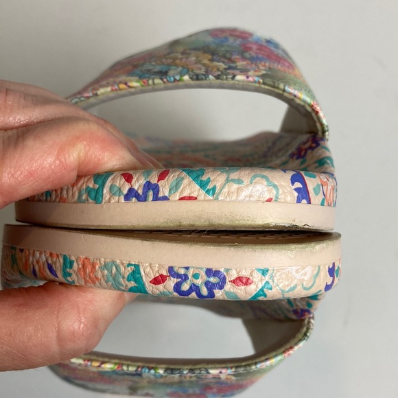 Johnny Was Pearce Wave Pool Slide Sandal  Size 10 - Picture 12 of 16